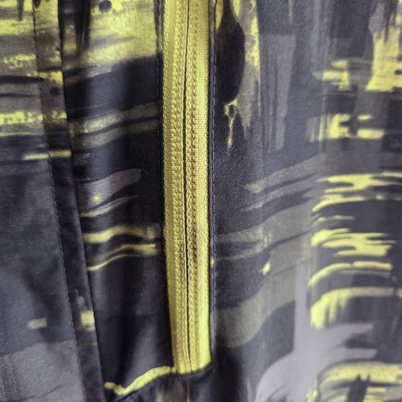 Columbia Men's Black and Yellow Performance Jacket Size L - Picture 8 of 9